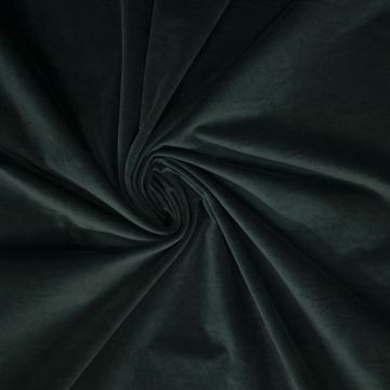 Stretch Velvet Donkergroen