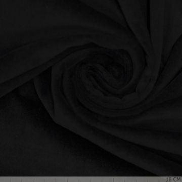 Stretch Velvet Zwart