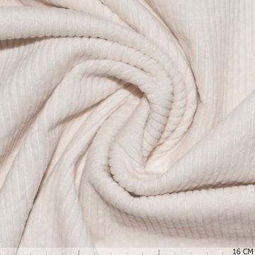 Corduroy Stretch Washed Ecru