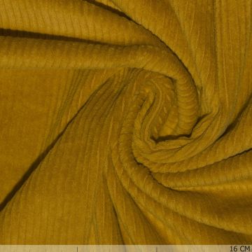 Corduroy Stretch Washed Yellow