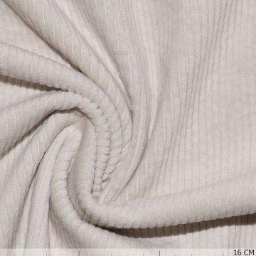 Corduroy Stretch Washed Beige
