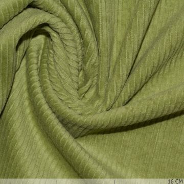 Corduroy Stretch Washed Lime Sea grass
