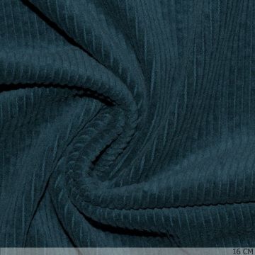 Corduroy Stretch Washed Petrol
