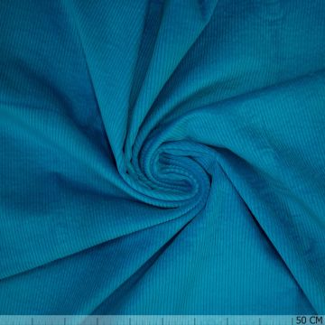 Corduroy Stretch Washed turqoise