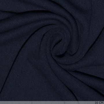 Viscose crêpe blauw