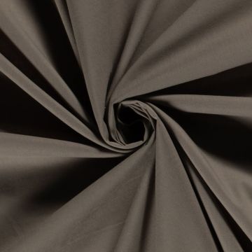 Cotton voile warm grijs