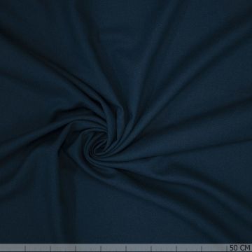 Linnen viscose blauw