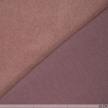 Alphen fleece uni oud roze