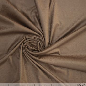 Imitatie leder stretch taupe