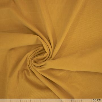 Baby-rib 21w Gewassen stretch geel