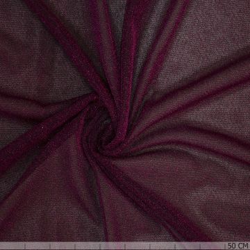 Lurex donker fuchsia