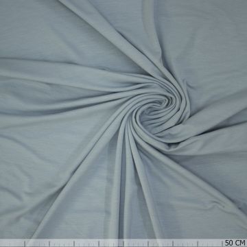 Bamboe tricot licht blauw