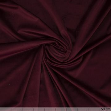 Royal French velvet bordeaux