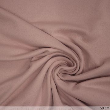 Dubbel breisel broderie licht roze