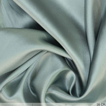 Puur zijde stretch donker mint