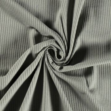 Gebreid wafeldoek oud mint