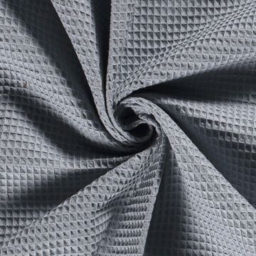 Wafeldoek licht blauw II