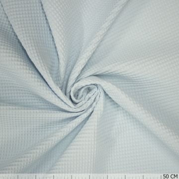 Wafeldoek baby blue