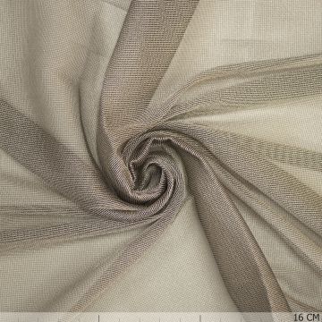 Vitrage web 295H beige loodveter