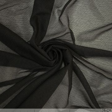 Vitrage web 295H zwart loodveter