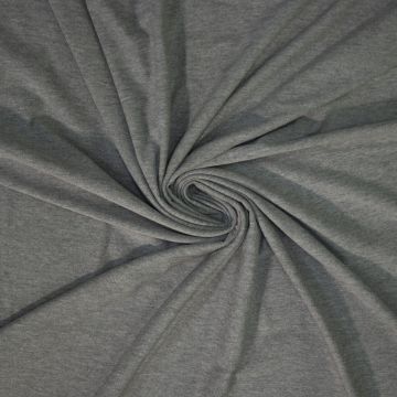 Gerecyclede jersey midden grijs