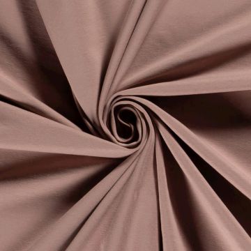 Katoen Tricot licht mauve