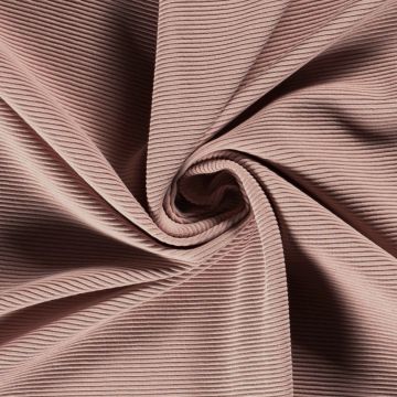 Rib tricot licht mauve