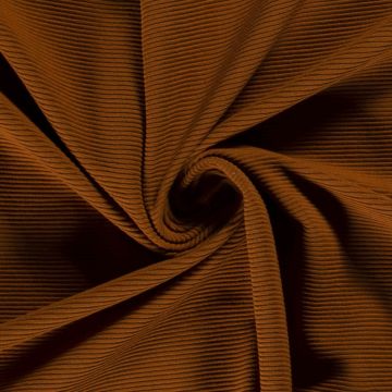 Rib tricot cognac