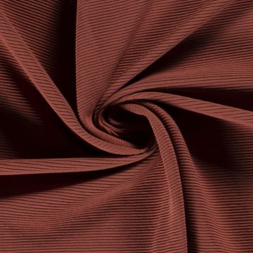 Rib tricot roest