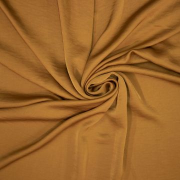 Milano stretch satin cognac