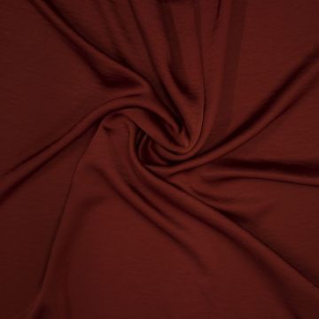 Milano stretch satin roodbrique