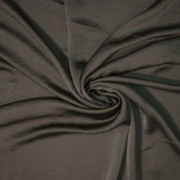 Milano stretch satin donker groen