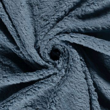 Heavy Teddy Cotton rafblauw