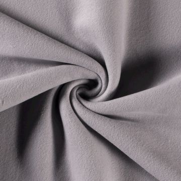 Katoen Fleece grijs
