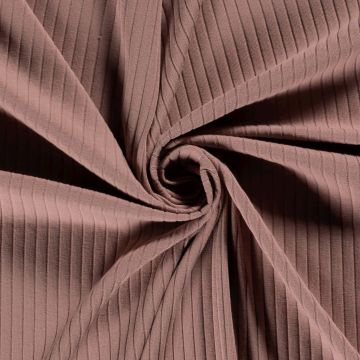 Big Rib tricot licht mauve