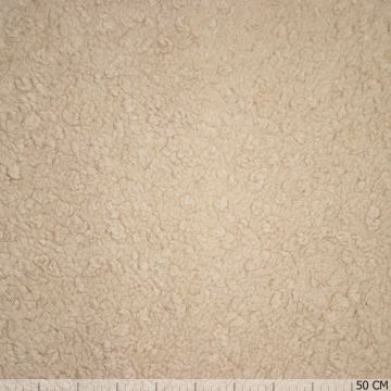 Heavy Teddy knit licht beige