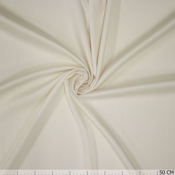 Satin crêpe ivory