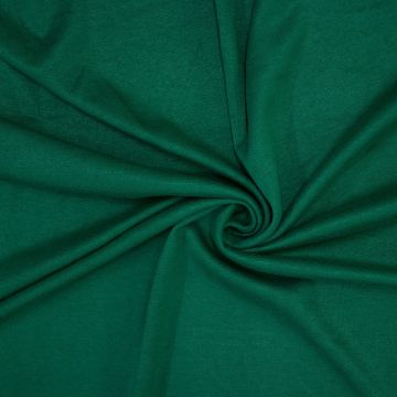 Dubbelgebreid viscose tricot groen