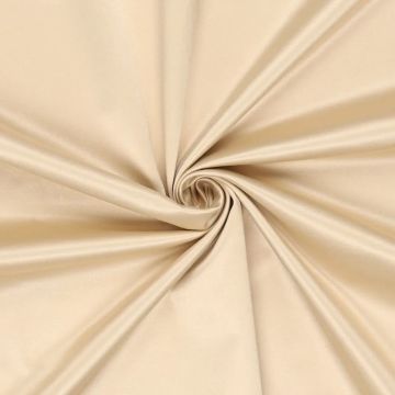 Heavy stretch satin licht camel