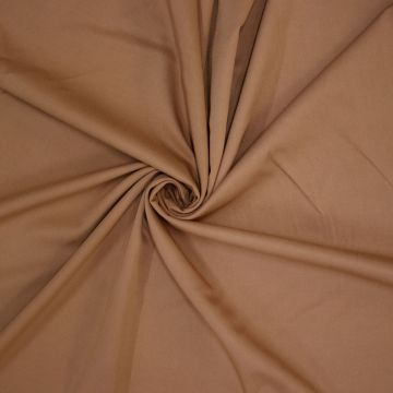 Stretch viscose uni camel