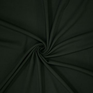 Stretch viscose uni donkergroen