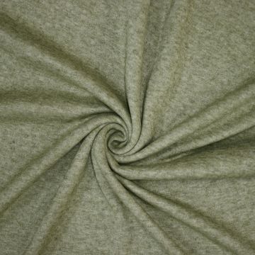 Royal dubbel jersey melange tricot khaki