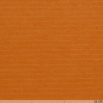 JC Velours Stripe oranje