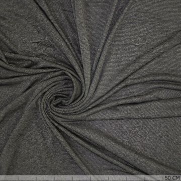 Lurex melange zwart