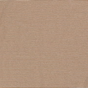 Tricot streepje cognac
