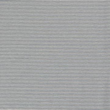 Tricot streepje staalblauw