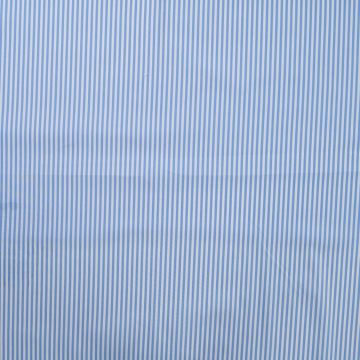 Stretch katoen 3mm strepen blue