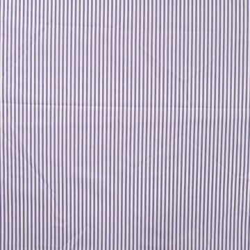 Stretch katoen 3mm strepen grijsblauw