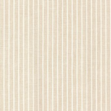 Linnen katoen streep lichtbeige