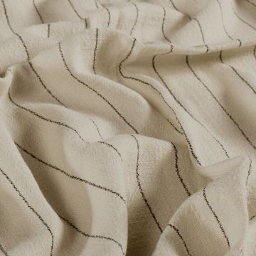 Linnen Streep Beige